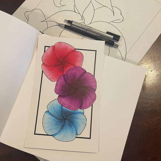 Bisexual Bloom Print