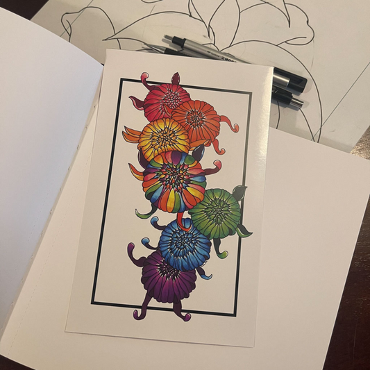 LGBTQIA+ Bloom Print