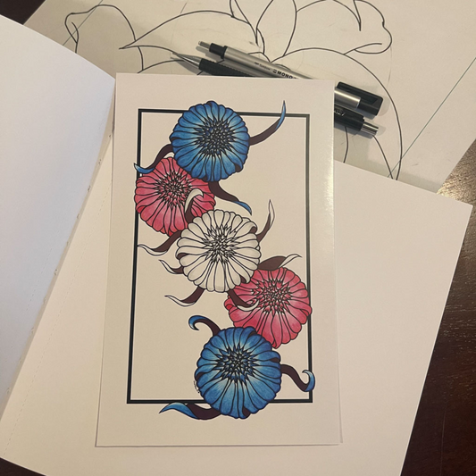 Transgender Bloom Print