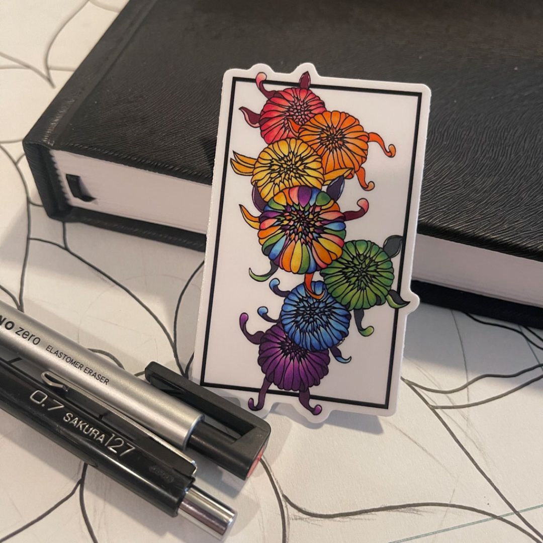 LGBTQ+ Bloom - Sticker