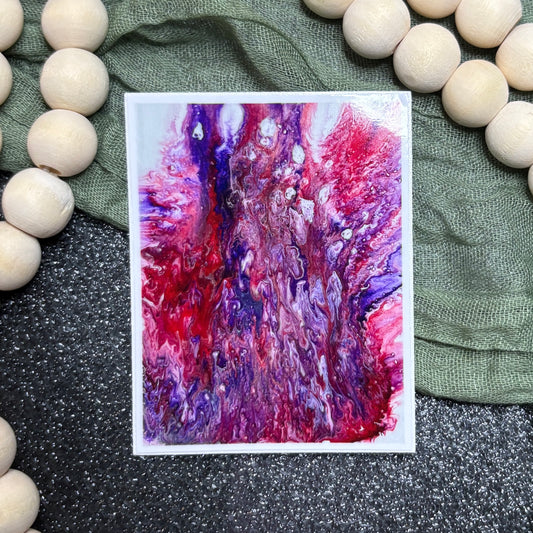 Colliding Waves Sticker