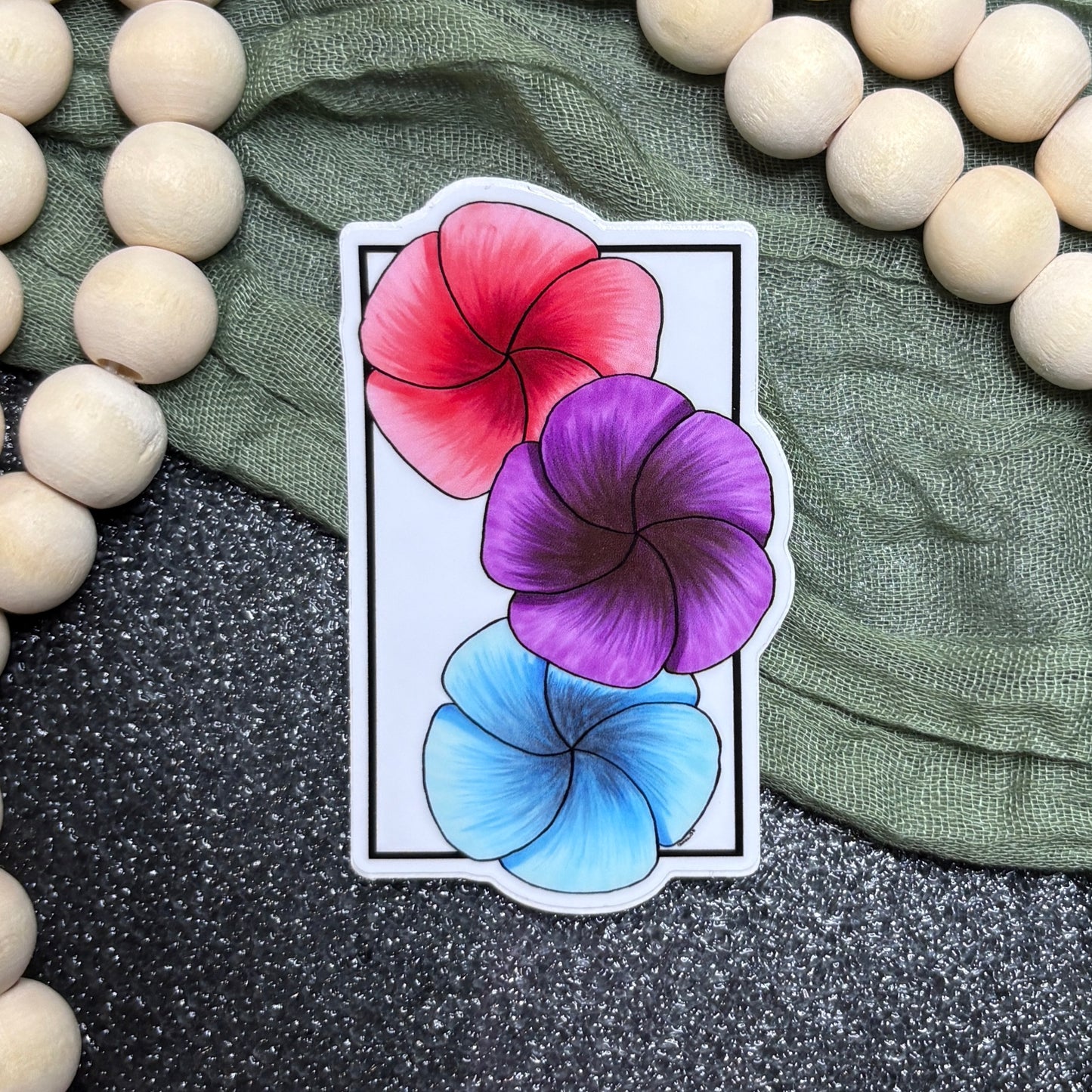 Bisexual Bloom - Sticker