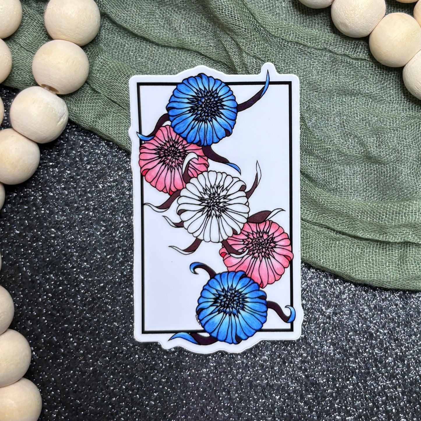 Transgender Bloom - Sticker