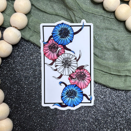 Transgender Bloom - Sticker