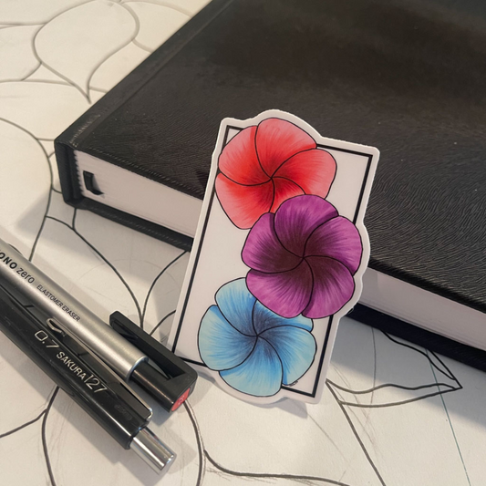 Bisexual Bloom - Sticker