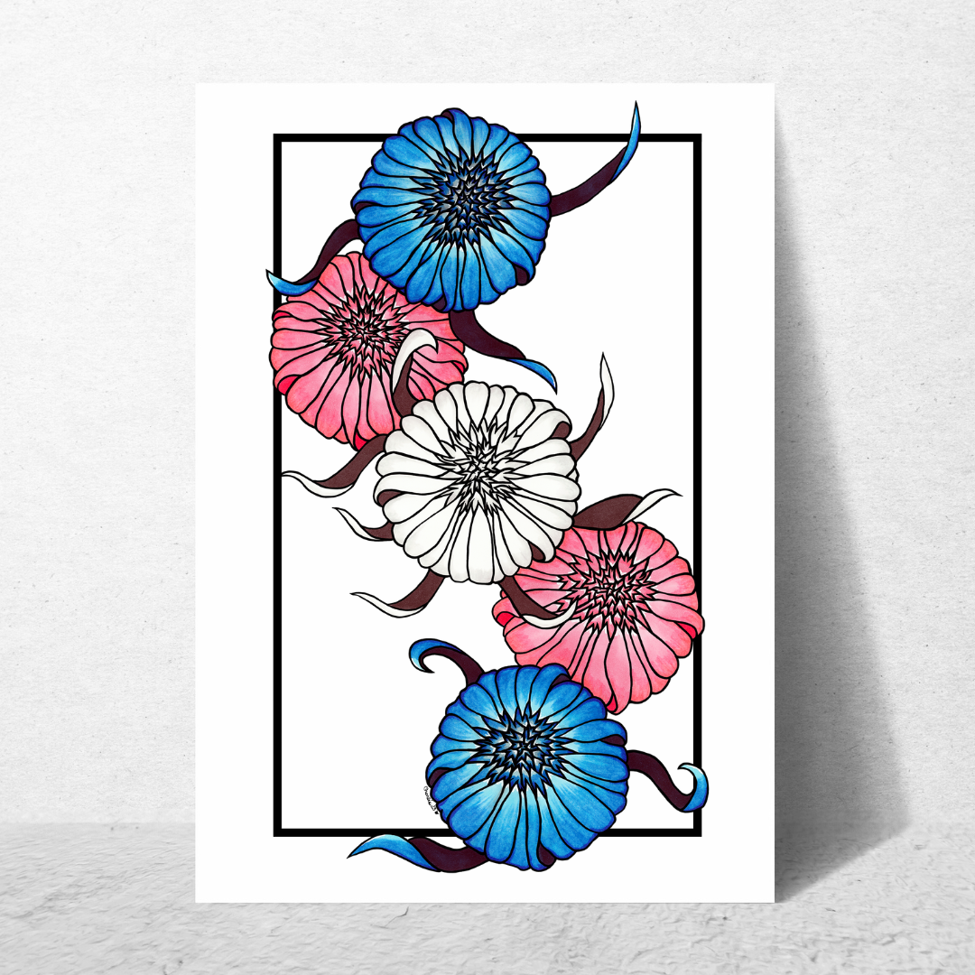 Transgender Bloom Poster