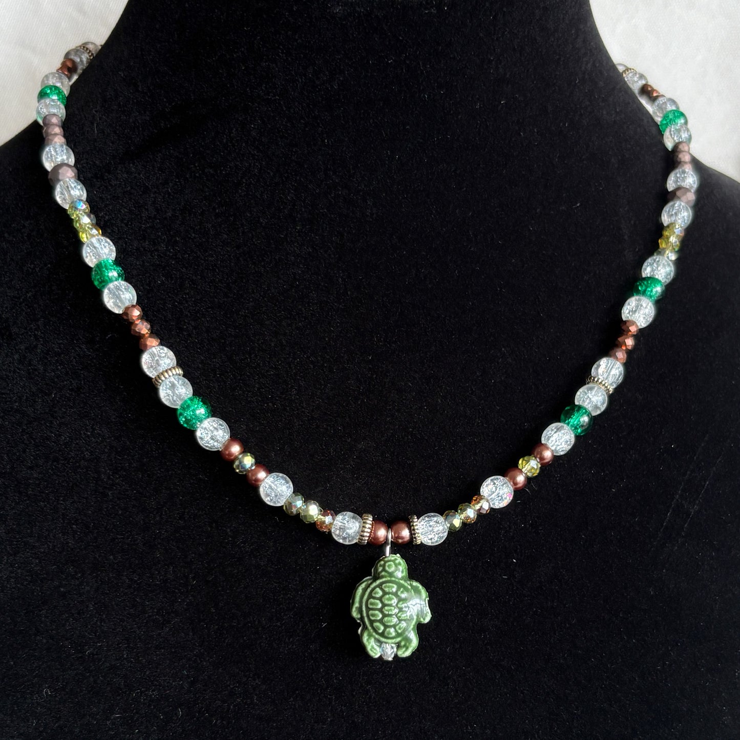 Aura Turtle Necklace
