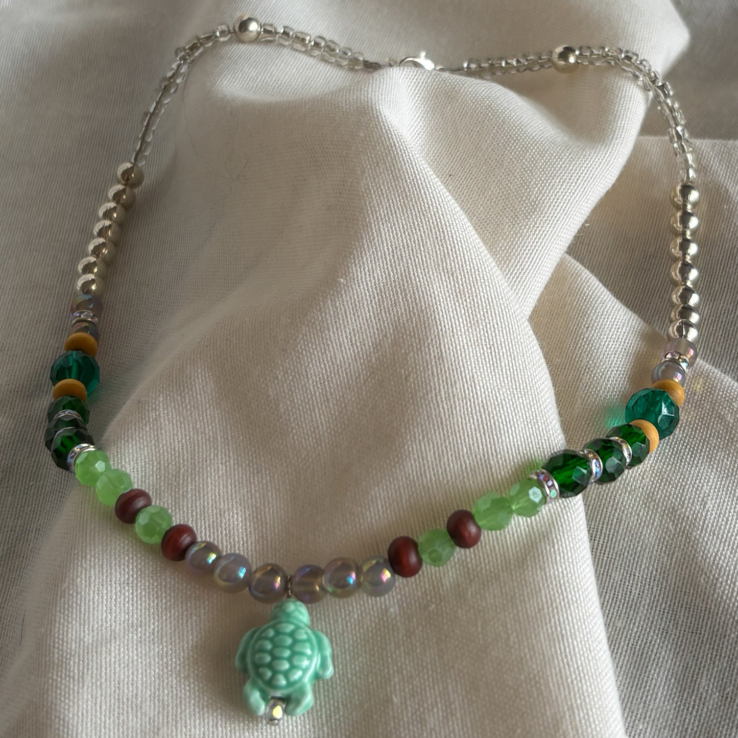 Nature Inspired Turtle Necklace