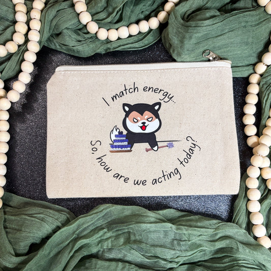 ‘Not Here to Fight’ Pencil Pouch