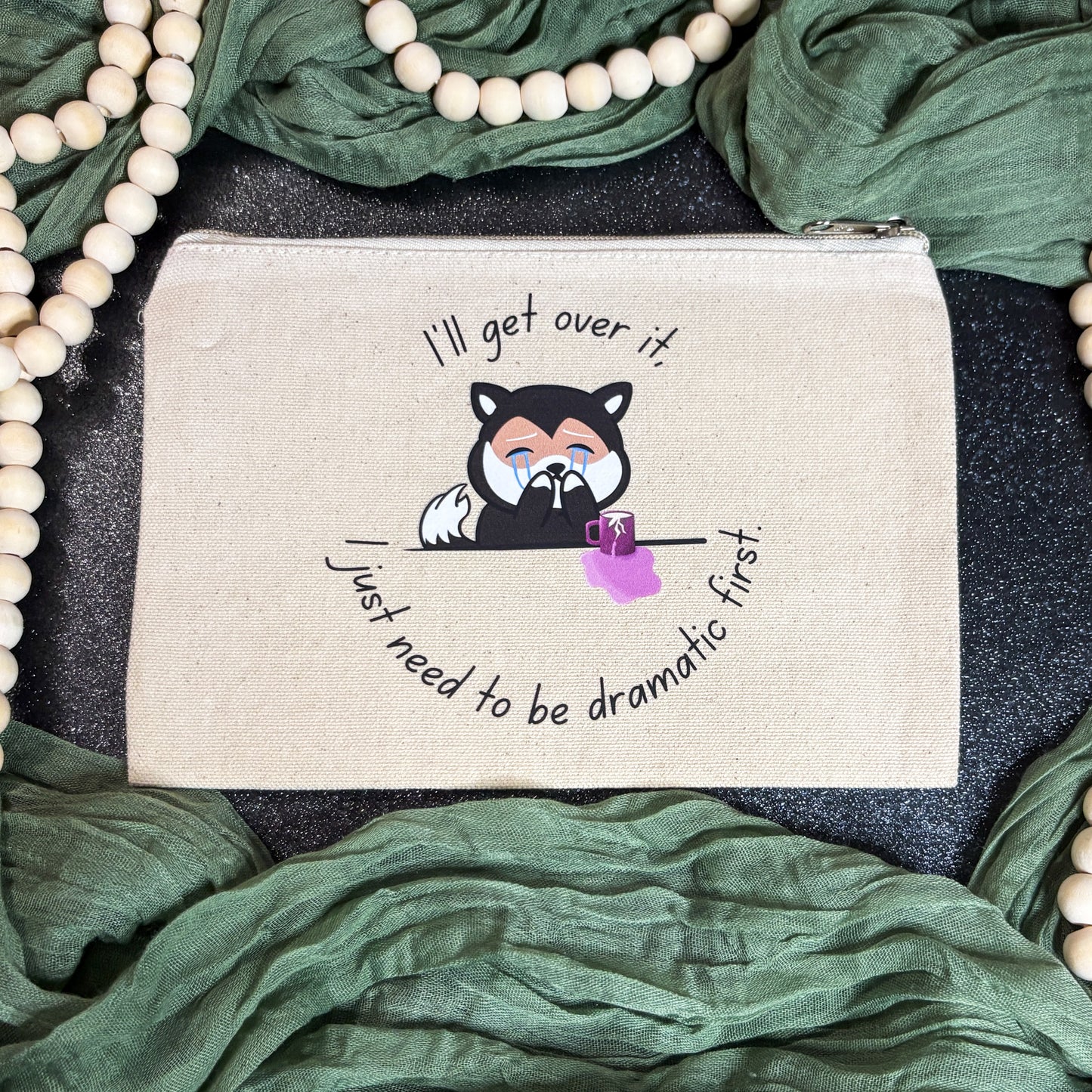 ‘Drama First’ Pencil Pouch