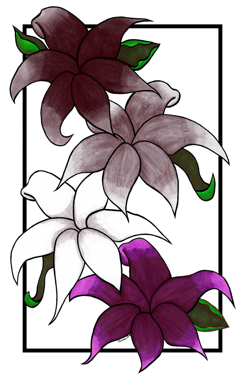 Asexual Bloom - Small Print