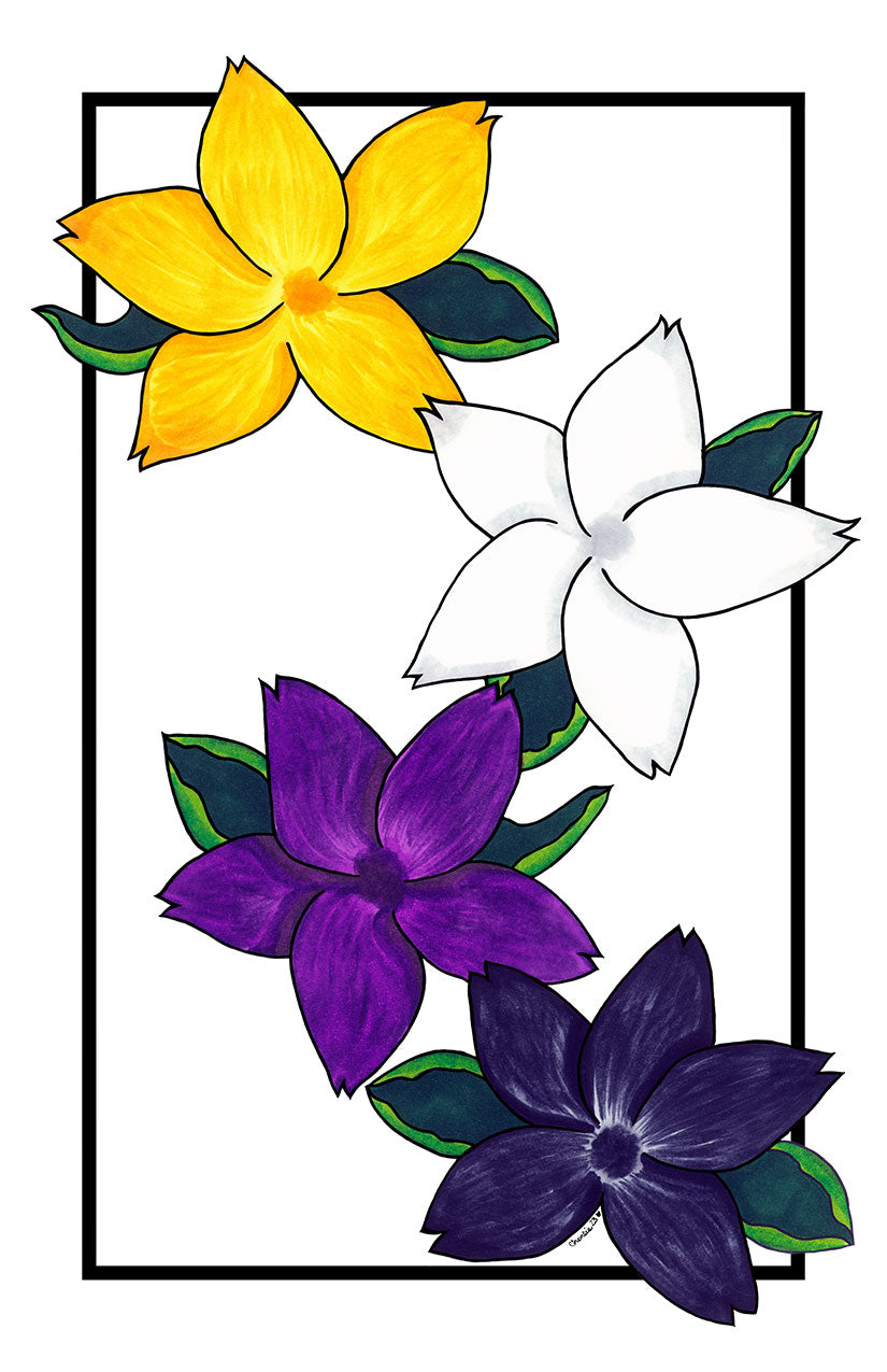 Nonbinary Bloom - Small Print